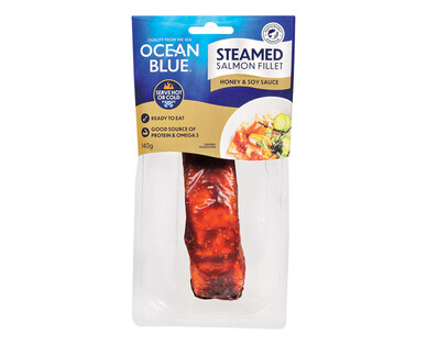 Ocean Blue Steamed Salmon Fillet 140g