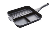 Multi-Section Cast Aluminium Frypan 