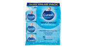 Curash Baby Water Wipes 3 x 80pk