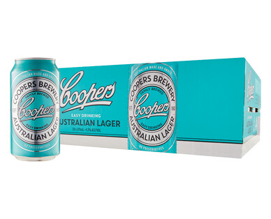 Coopers Australian Lager 24 x 375ml