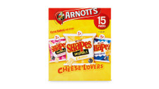 Arnott’s Shapes Cheese Lovers 15pk/375g 