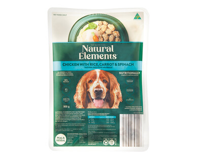 Natural Elements Pet Nutrition Dog Food Meat Balls 900g