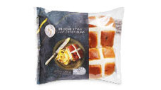 Specially Selected Brioche Style Hot Cross Buns 4pk/320g 