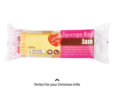 Jam Sponge Roll 400g