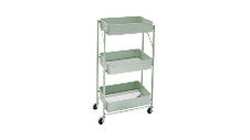 Folding 3-Tier Trolley 