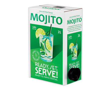 Ready, Set, Serve! Lime Mojito 2L