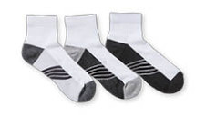 Men's Fitness Socks 3pk 