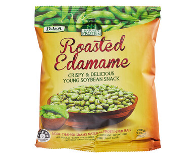 DJ&amp;A Nature&#039;s Protein Roasted Edamame 200g