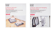 Vacuum Storage Bags or Hanging Vacuum Garment Bag