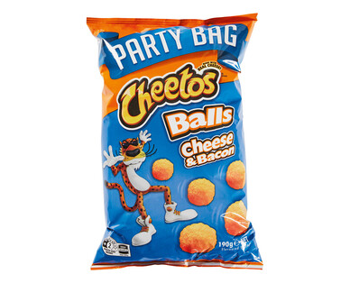 Cheetos Cheese &amp; Bacon Balls 190g