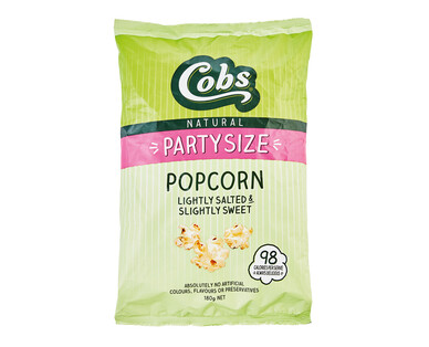 Cobs Popcorn Party Size 180g