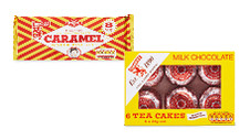 Tunnock’s Caramel Wafers 8pk/240g or Tea Cakes 6pk/144g 