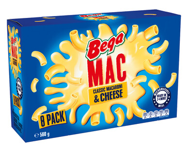 Bega Mac &amp; Cheese 8pk/560g