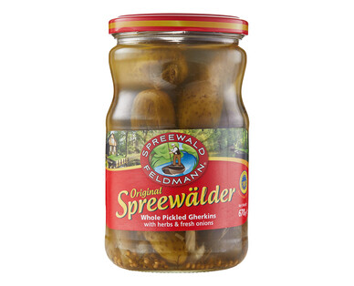 Spreewälder Whole Pickled Gherkins 670g