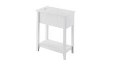 Charging Side Table – White 