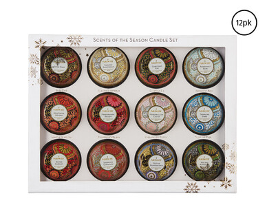 Scents of the Season Candle Set 12pk