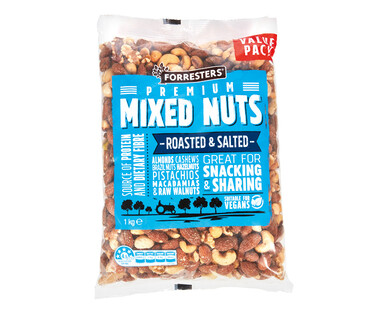 Roasted and Salted Mixed Nuts 1kg