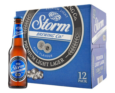 Storm Brewing Co. Light Beer 12 x 330ml