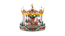 Lemax Musical Carnival Scene – Santa Carousel 