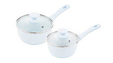 Ceramic Non-Stick Saucepan 2pc Set – 16cm and 18cm  