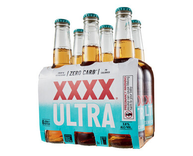 XXXX Ultra Zero Carb 6 x 330ml