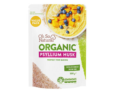 Organic Psyllium Husk 500g