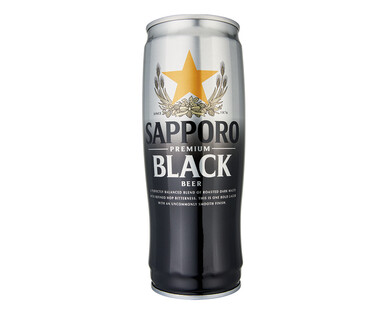 Sapporo Black Can 650ml