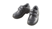 Premium Leather Double Strap School Shoes