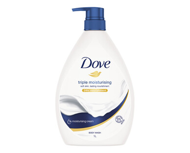 Dove Triple Moisturising Body Wash 1L