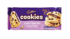 Cadbury Choc Chip Soft Centre Cookies 156g 