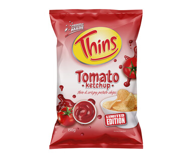 Thins Chips 150g - Tomato Ketchup