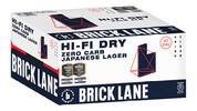 Brick Lane Hi-Fi Dry Lager 12 x 355ml