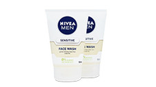 Nivea Sensitive Men’s Face Wash 2 x 100ml 