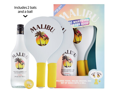 Malibu Rum Beach Bat Gift Pack 700ml