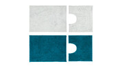 2 Piece Bath Mat Set 