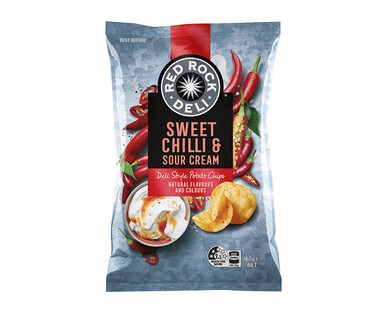 Red Rock Deli Sweet Chilli &amp; Sour Cream 165g