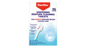 Denture Cleaning Tablets with Denture Brush