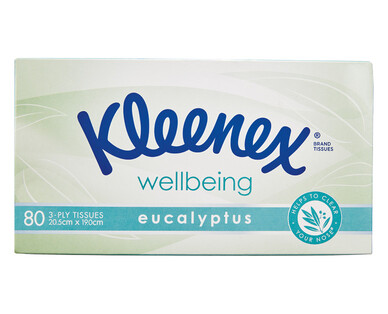 Kleenex Eucalyptus Tissues 80pk