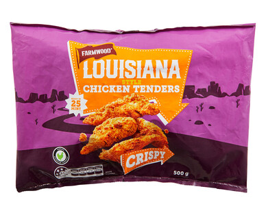 Farmwood Louisiana Style RSPCA Approved Chicken Breast Tenders 500g 