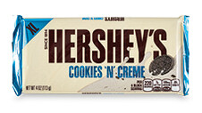 Hershey's Cookies ’n’ Crème Chocolate Block 113g 