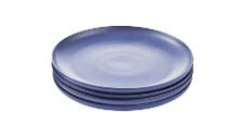 Reactive Glaze Dinnerware 4pk - Black or Navy 