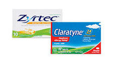 Claratyne or Zyrtec 10pk 