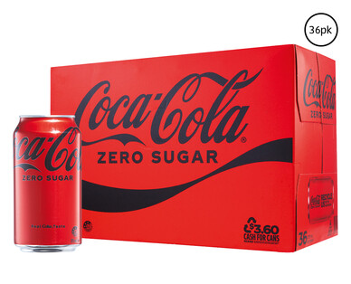 Coke Zero Sugar 36x375ml