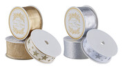 2m Luxury Fabric Ribbon 3pk