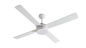 52&quot; DC Ceiling Fan with LED - White