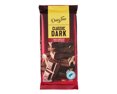 Dairy Fine Dark Chocolate 180g