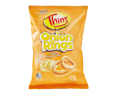 Thins Onion Rings 85g