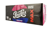 Pepsi Max Raspberry Cola 10 x 375ml