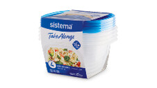 SISTEMA Take Alongs Square 4pk 