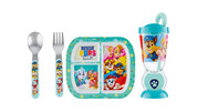 Licensed Children’s Cutlery Set 2pc, Divided Plate or Spin Tumbler